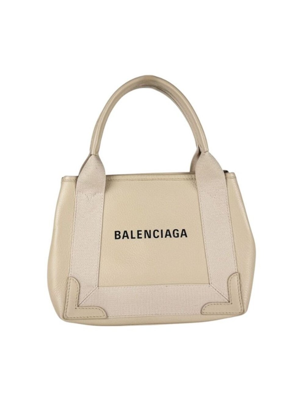 Balenciaga Handbag Navy Cabas XS
